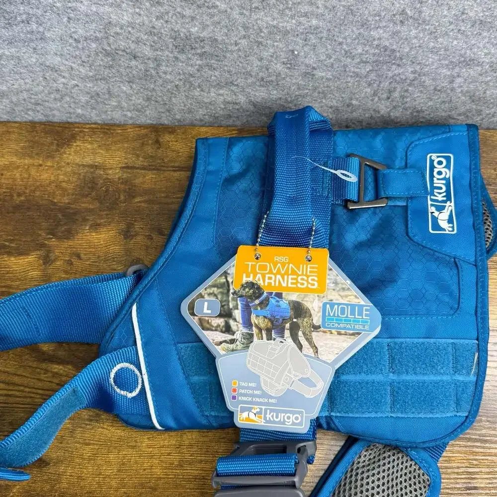 Kurgo RSG Townie Harness  Large with Matching Hydration Flask and Kibble Carrier